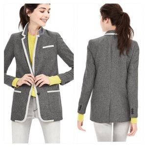 Banana Republic Piped Blazer
